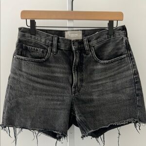 EVERLANE the denim short black size 26